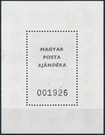 ** 1990 Címer  Ajándék Blokk  (16.000) / Mi Block 211 Present Of The Post - Altri & Non Classificati
