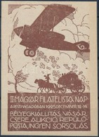 ** 1925/4bb II. Magyar Filatelista Nap Emlékív (16.000) - Altri & Non Classificati