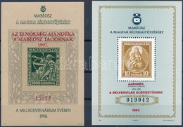 ** 1997/A15 A Magyar Bélyeggyűjtésért Emlékív + 1997/KA16 Madonna Emlékív (16.500) - Altri & Non Classificati