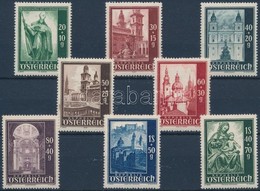 ** 1948 A Salzburgi Dóm Sor Mi 885-892 - Altri & Non Classificati