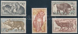 ** 1959 Állatok Sor Mi 1153-1157 - Altri & Non Classificati