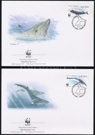 1998 WWF Bálna Sor 4 FDC-n Mi 1177-1180 - Altri & Non Classificati