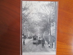 Nice , Avenue De La Gare ; Tramway ; Dos 1900 - Transport Urbain - Auto, Autobus Et Tramway