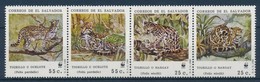 ** 1988 WWF: Kismacskák Négyescsík Mi 1734-1737 - Altri & Non Classificati