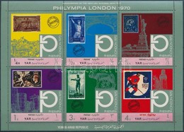 ** 1970 Filatéliai Kiállítás 'Philympia London' Kisív Mi 1209-1214 - Altri & Non Classificati