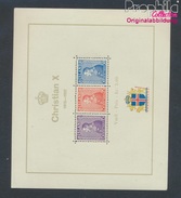 Island Block1 (kompl.Ausg.) Postfrisch 1937 König Christian X. (8910508 - Ongebruikt
