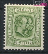 Island 51 Mit Falz 1907 Christian IX. Und Frederik VIII. (8883170 - Neufs