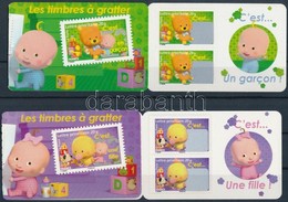 ** 2008 Üdvözlőbélyeg 2 Db Bélyegfüzet Mi 4411-4412 - Altri & Non Classificati