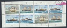 Island 753-756 Kleinbogen (kompl.Ausg.) Postfrisch 1991 Postschiffe (8776919 - Unused Stamps