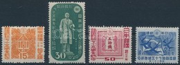 ** 1946 75 éves A Modern Posta Sor Mi 362-365 - Altri & Non Classificati