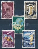 ** 1950 Sakk Olimpia Sor Mi 616-620 - Altri & Non Classificati