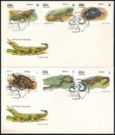 1982 Hüllő Sor Mi 2667-2672 2 Db FDC-n - Altri & Non Classificati