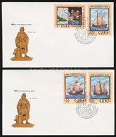 1982 Amerika Felfedezése Sor Mi 2698-2701 FDC-n - Altri & Non Classificati