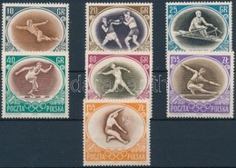 ** 1956 Nyári Olimpia, Melbourne Sor + 1 önálló érték Mi 984-989, 994 - Altri & Non Classificati