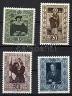 ** 1953 Festmények Sor Mi 311-314 - Altri & Non Classificati