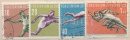 O 1956 Sport (III). Sor Mi 342-345 - Altri & Non Classificati