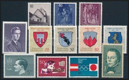 ** 1963-1964 12 Db Klf Bélyeg, Közte Teljes Sorok - Altri & Non Classificati