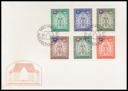 O 1976 Hivatalos Sor Elsőnapi Bélyegzéssel Mi 57-68 + Mi 63-68 FDC-n - Altri & Non Classificati