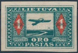 * 1921 Mi 106 Vágott /
Imperforate - Altri & Non Classificati