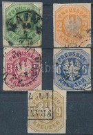 O 1867 Mi 22-26 (Mi EUR 322,-) - Altri & Non Classificati