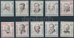 ** 1957 Híres Emberek Sor Mi 163-172 - Altri & Non Classificati