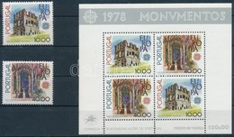 ** 1978 Europa CEPT Sor Mi 1403-1404 + Blokk Mi 23 - Altri & Non Classificati