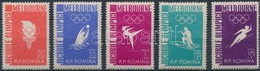 ** 1956 Nyári Olimpia, Melbourne Sor Mi 1598-1602 - Altri & Non Classificati