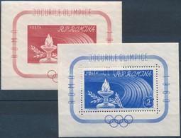 ** 1960 Római Olimpia Blokksor Mi 46-47 - Altri & Non Classificati