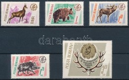 ** 1965 Vadászható állatok és Trófea Sor Mi 2460-2464 - Altri & Non Classificati