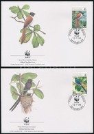 ** 1996 WWF: Madarak Sor Mi 798-801 + Sor 4 Db FDC-n - Altri & Non Classificati