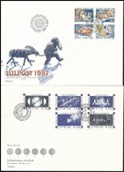 1987 2 Klf FDC - Altri & Non Classificati