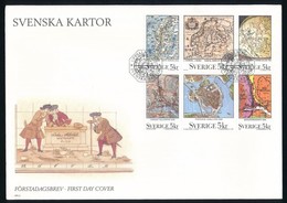 1991 Térkép Bélyegfüzet Mi 158 FDC-n - Altri & Non Classificati