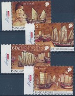 ** 2005 Zheng He Indiai-óceánon Való Utazásainak 600. évfordulója ívszéli Sor Mi 1419-1422 A - Altri & Non Classificati