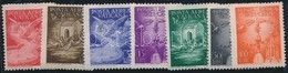 ** 1947 Repülőposta Sor Mi 140-146 - Altri & Non Classificati