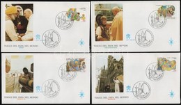 1987 Pápa Sor Mi 926-933 8 Db FDC-n - Altri & Non Classificati