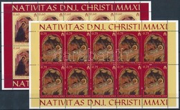 ** 2011 Karácsony, Festmények Kisívpár Mi 1728-1729 - Altri & Non Classificati