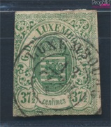Luxemburg 10 Fein (B-Qualität) Gestempelt 1859 Wappen (8641135 - 1859-1880 Stemmi
