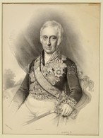 Cca 1843 Josef Kriehuber (1800-1876): Ignaz Maria III Graf Von Attems-Heiligenkreuz (1774-1861) Stájer Kormányzó, Császá - Stampe & Incisioni