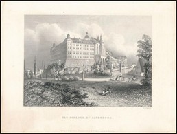 Albert Henry Payne (1812-1902): Das Schloss Zu Altenburg, Leipzig-Dresen Englischen Kunstanstalt, Acélmetszet, 12x17 Cm - Stampe & Incisioni