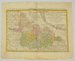 1745 Alsó-Szilézia Térképe. Ducatus Silesiae Tabula Altera Superiorem Silesiam Exhibens Ex Mappa Hasiana ... Anno 1746.  - Stampe & Incisioni