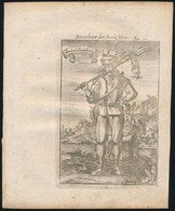 Cca 1690 Einwohner Der Inser Corse. Korzikait ábrázoló Rézmetszet. Megjelent: Alain Manesson Maller: Description De L'Un - Stampe & Incisioni