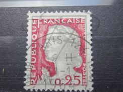 VEND BEAU TIMBRE DE FRANCE N° 1263 , COULEURS DECALEES !!! - Gebraucht