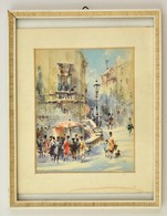 Retro Fa Képkeret Nyomattal, Belső:24×18 Cm, Külső:25,5×19,5 Cm - Altri & Non Classificati