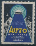 1925 Autó Kiállítás Budapest Levélzáró R - Non Classificati