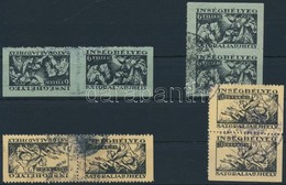 Sátoraljaújhely 1932 Ínségbélyeg Függőleges Párok és Vízszintes Fordított Párok (70.000) - Non Classificati