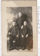 Militaria - Carte Photo -   Groupe De Soldats   ( 140é  Regt. ) Photo, Fortuné: Grenoble - Guerra 1914-18