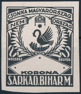 1922 Sarkad MINTA Városi Illetékbélyeg (15.000) - Non Classificati