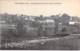 42 - CHEVRIERES : Vue Générale Prise De La Route De Chazelles - CPA - Loire - Andere & Zonder Classificatie