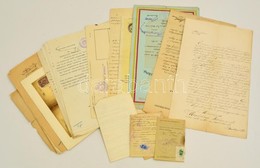 Cca 1910-1937 Vegyes Papírrégiség Tétel 16 Db Okmánybélyeges Okmány - Non Classificati