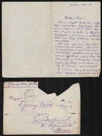 1933 Ferenczi István (1890-1966) Geológus Saját Kézzel írt Levele Szörényi Erzsébet (1904-1987) Geológusnak Borítékkal - Non Classificati